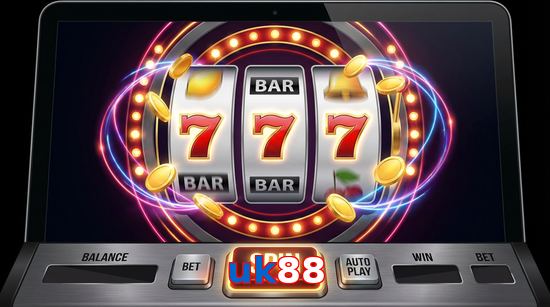 Main screen of Uk88 slots page for PK players